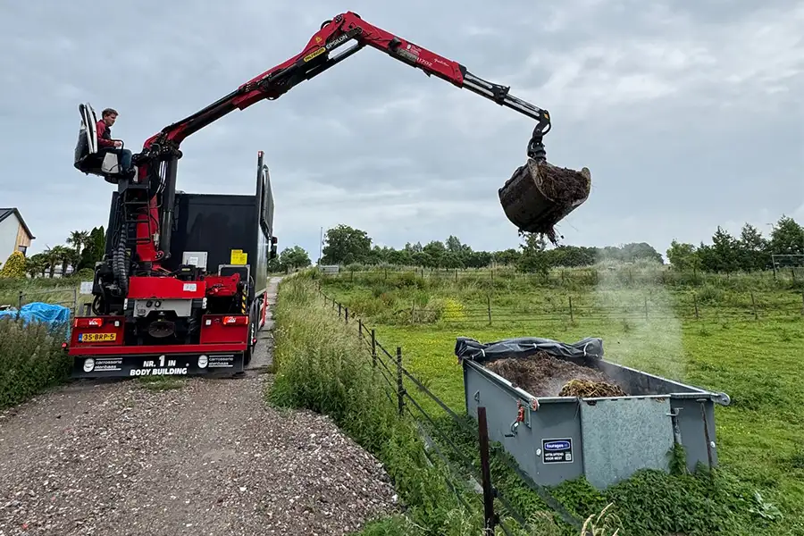 mest ophalen mestcontainer