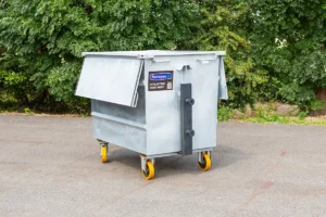 mestrolcontainer mestcontainer twee paarden header